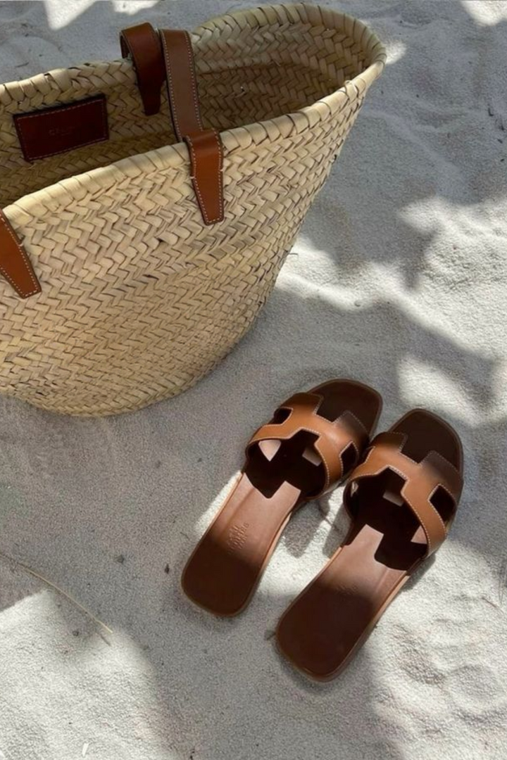 Marlene | Luxuriöse Sommer-Ledersandalen