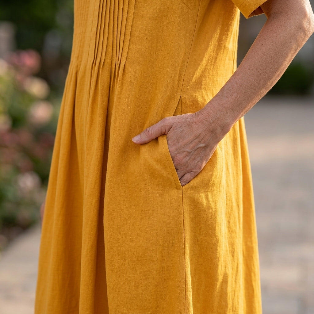 Heidi | Luftiges Maxikleid mit bequemer Passform
