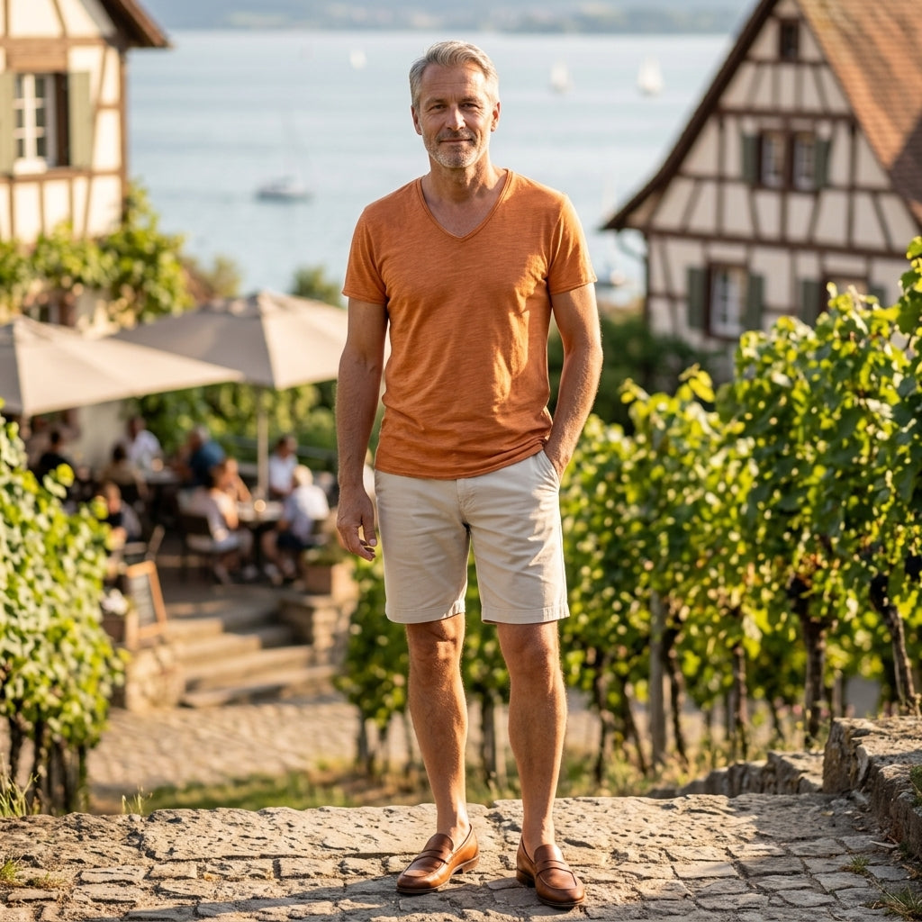 Nordheim | Sommer T-Shirt aus Baumwolle