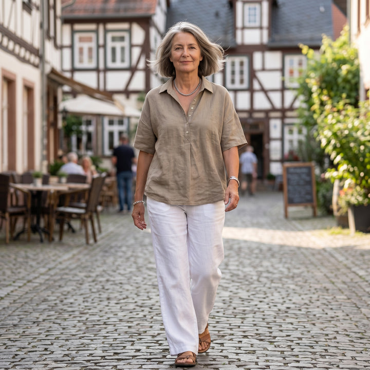 Klara | Bequeme Bluse mit lockerer Passform