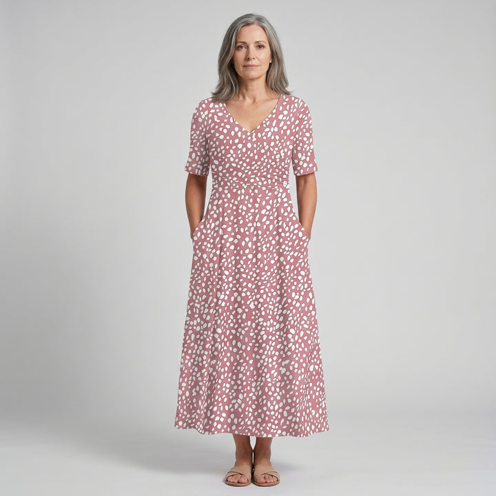 Karin | Luftiges Midikleid mit femininer Passform