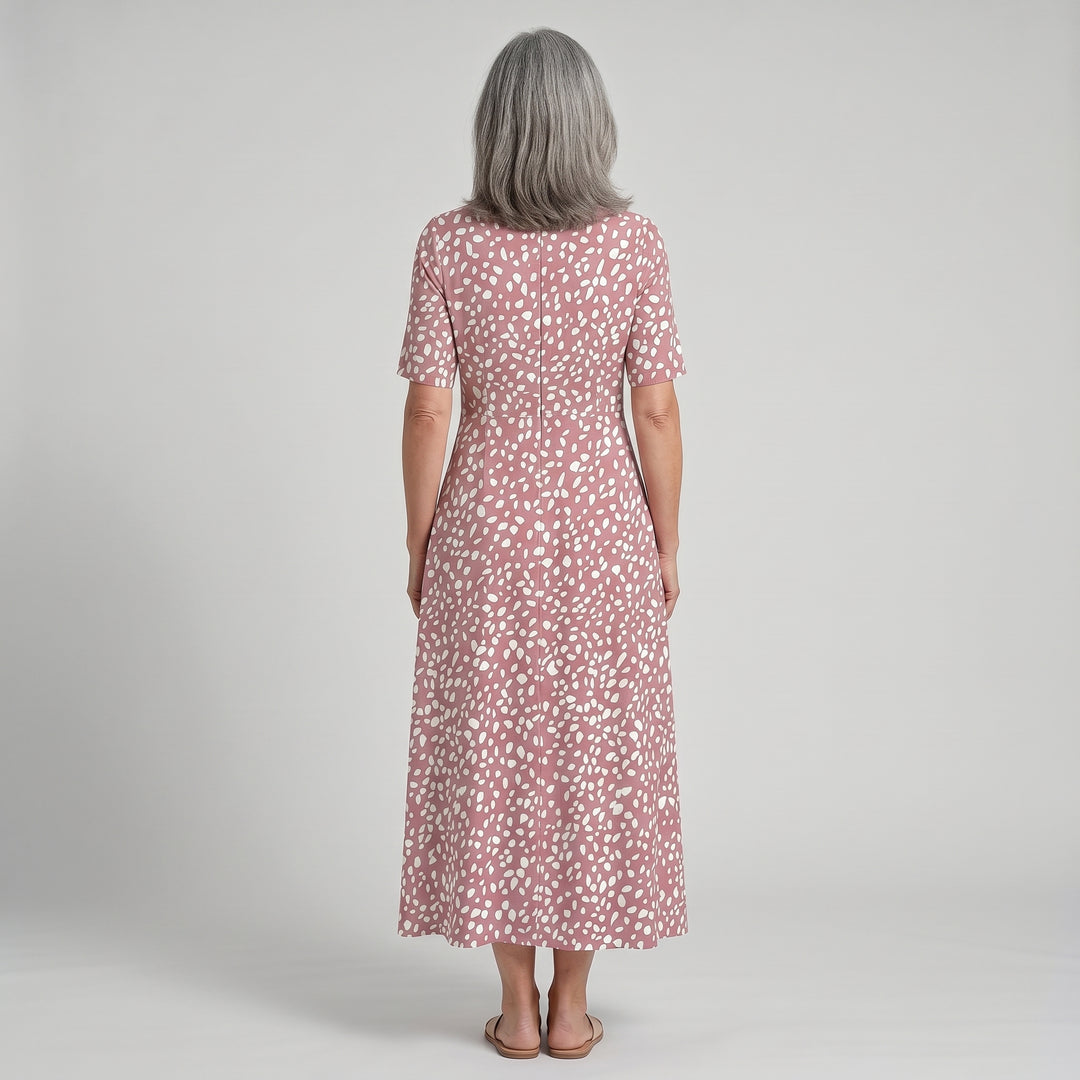 Karin | Luftiges Midikleid mit femininer Passform
