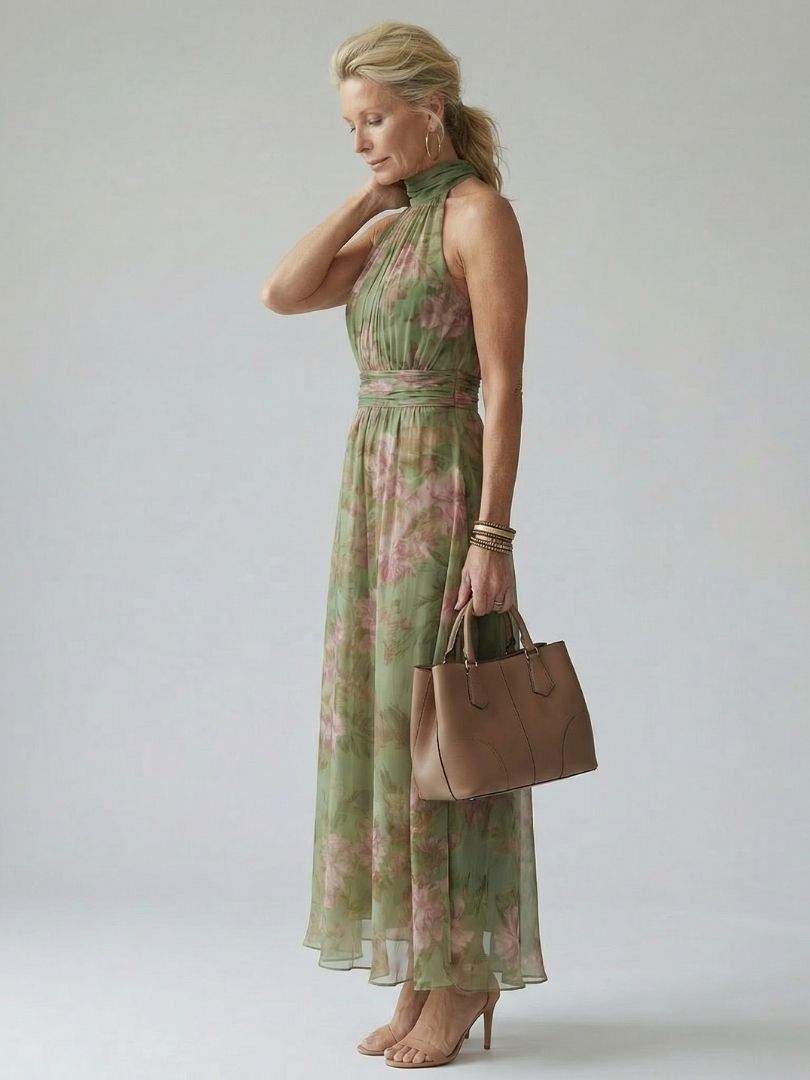 Sophie | Luftiges, elegantes Maxikleid – Feminin, Stilvoll und Perfekt für Sommertage